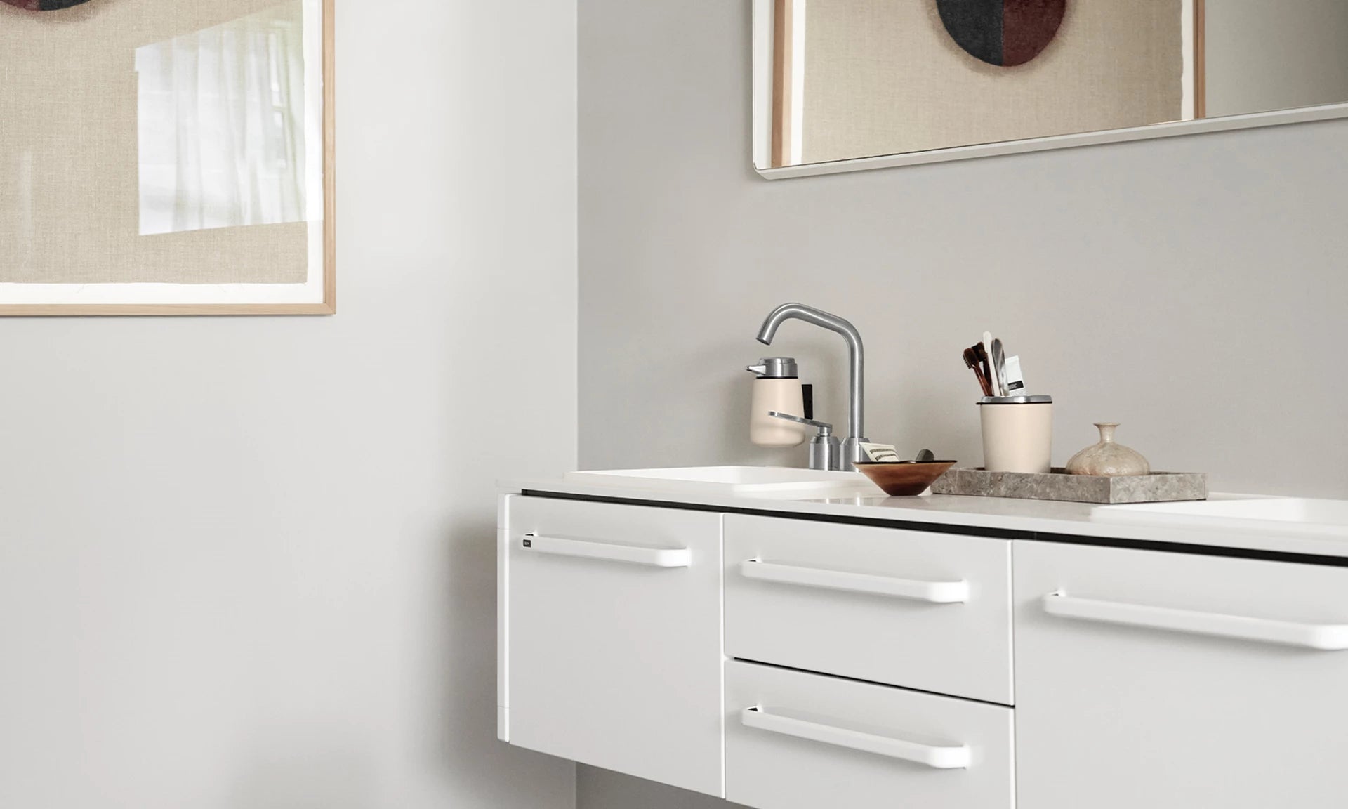 Dispensador de sabão de parede Vipp 9