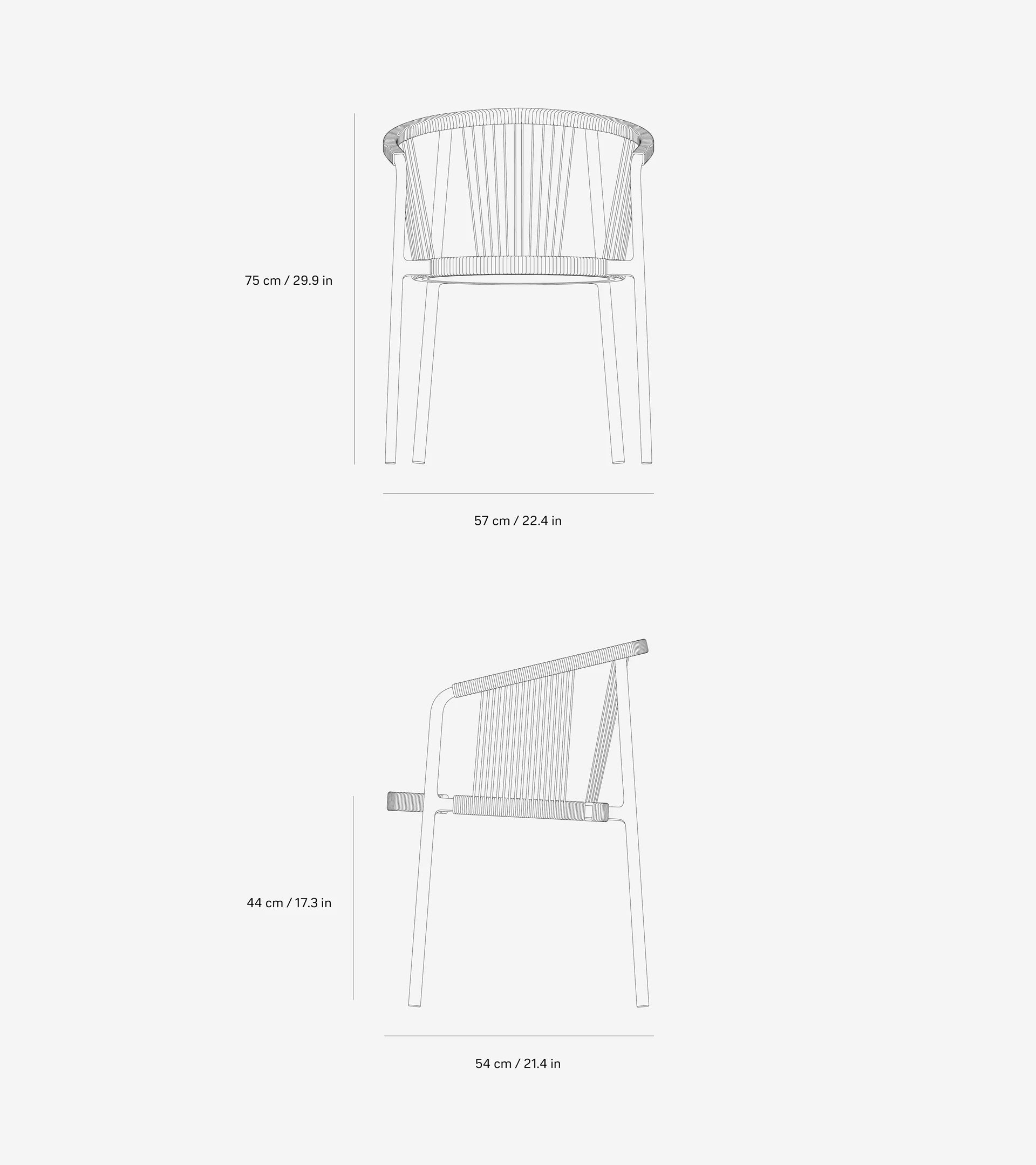 Vipp710 Lagrasse chair